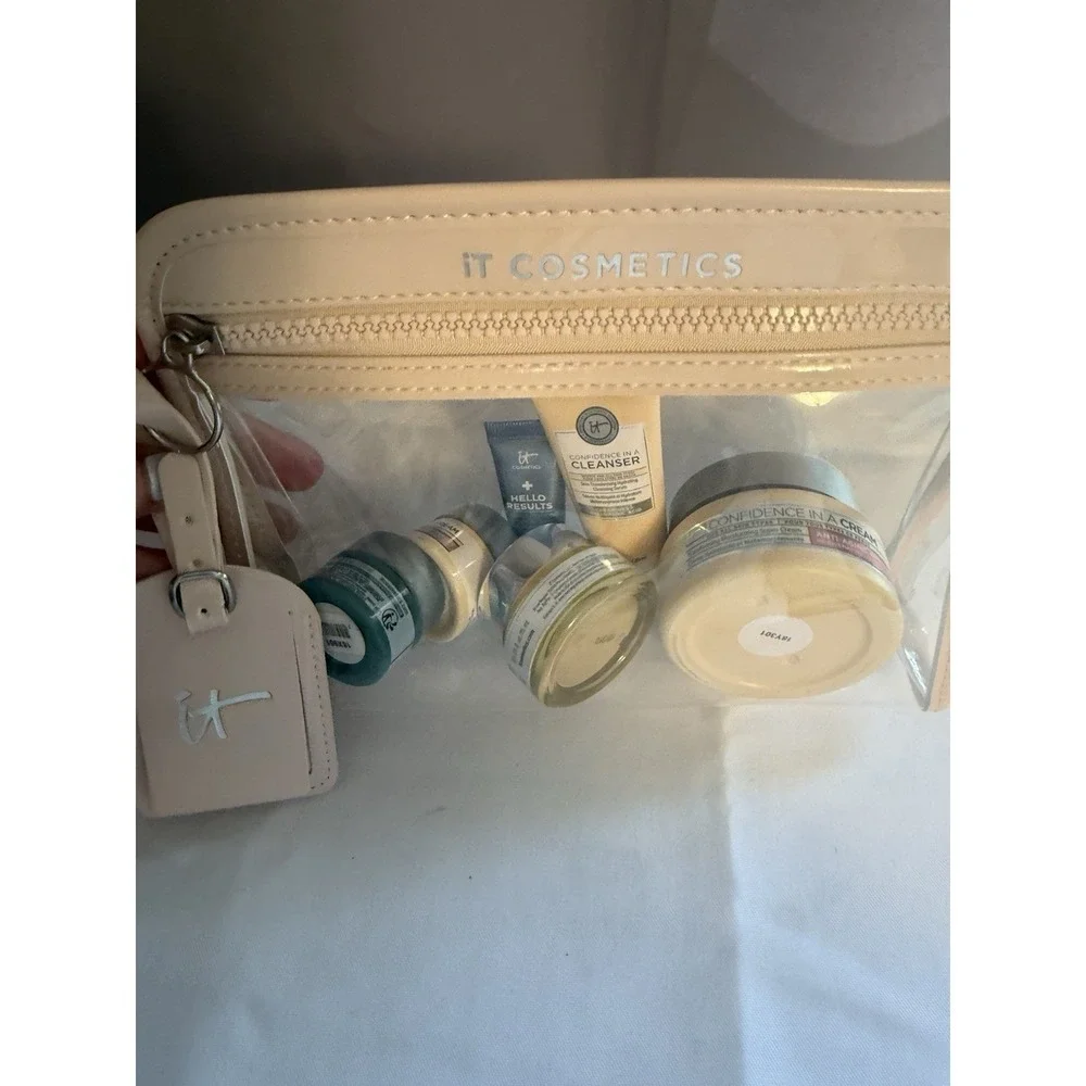 IT Cosmetics Confidence In A Cream Cleanser Eye Cream Gel Cream Retinol Bundle